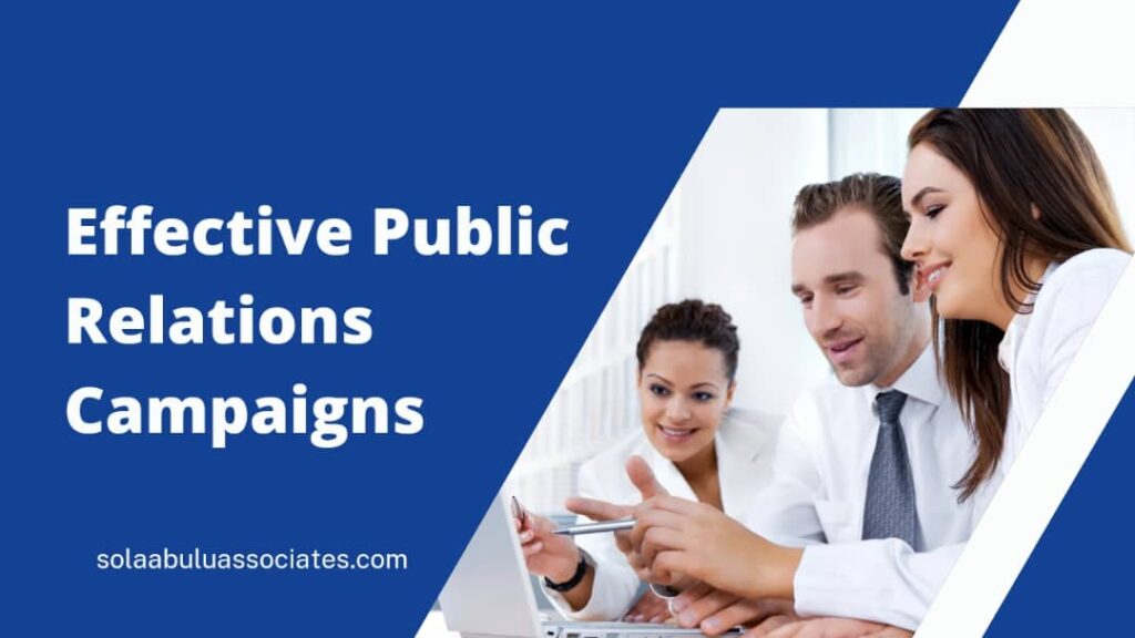 Public relations campaigns