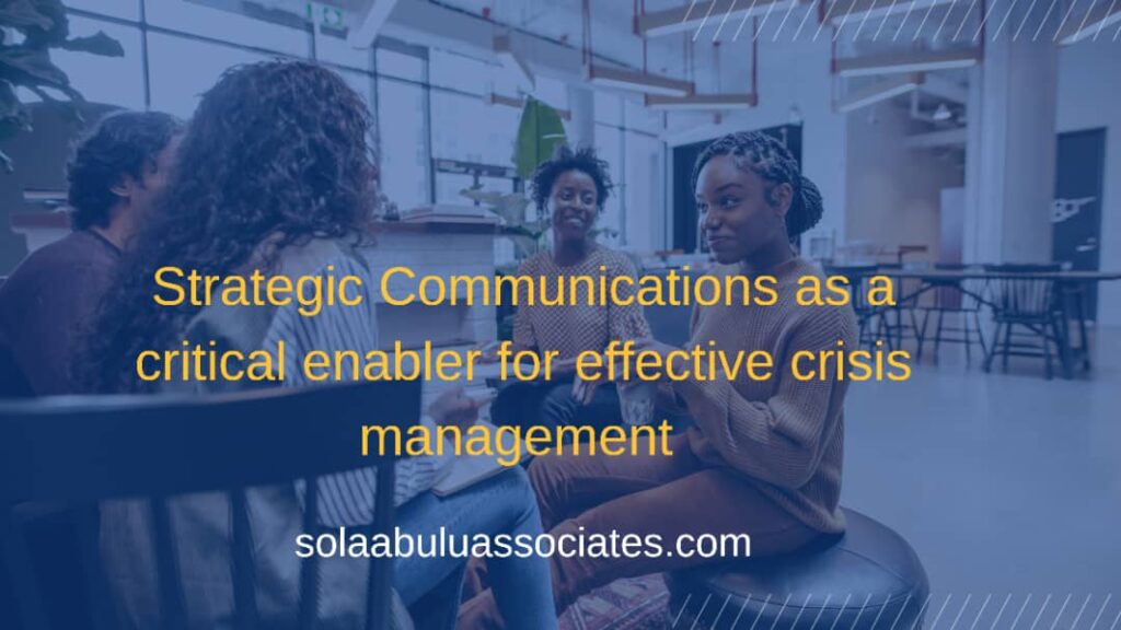 communicating in a crisis