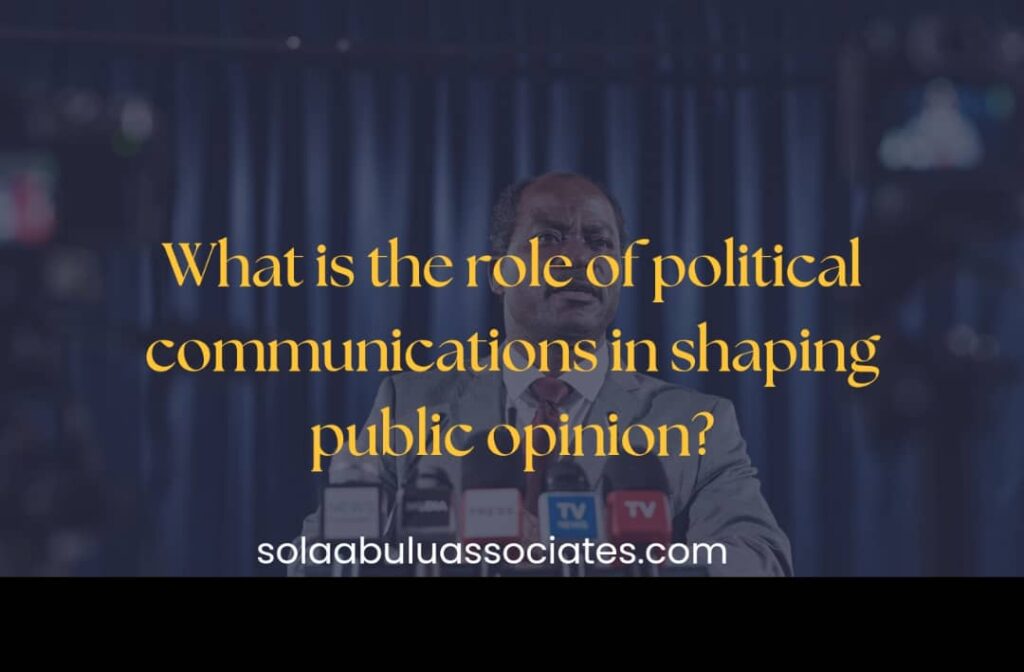 Political communication