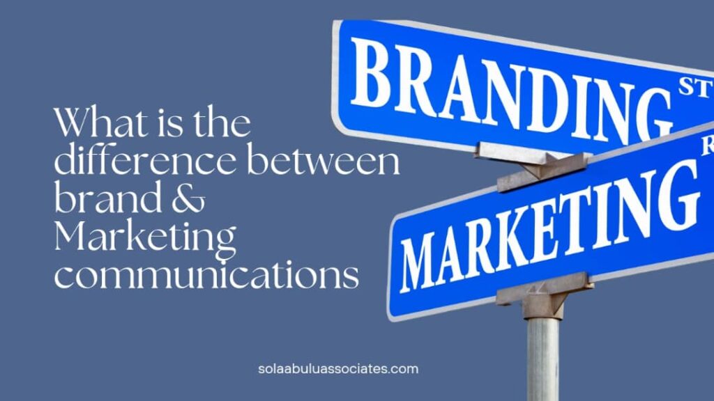 What is the difference between brand and marketing communicationsWhat is the difference between brand and marketing communications