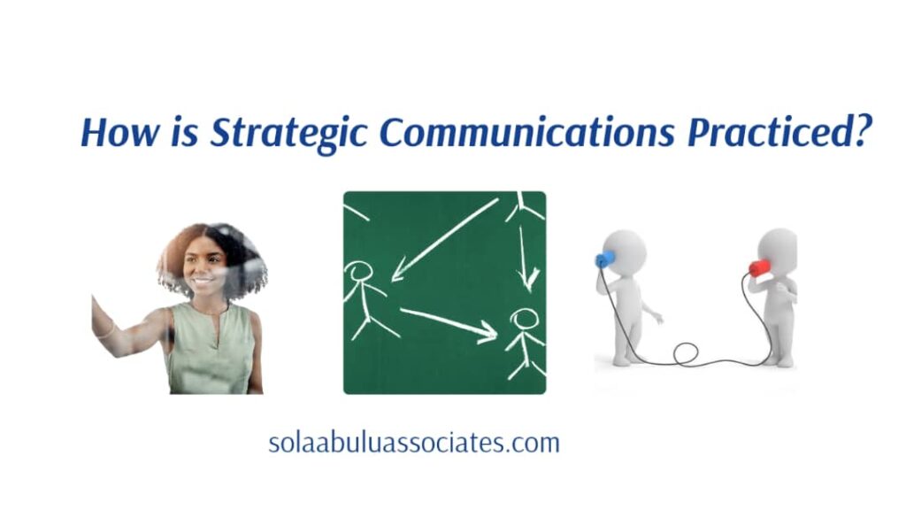 how to practice strategic communications