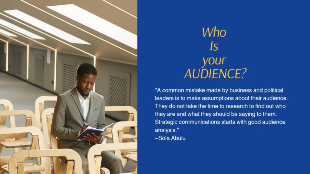 how to understand your audience?