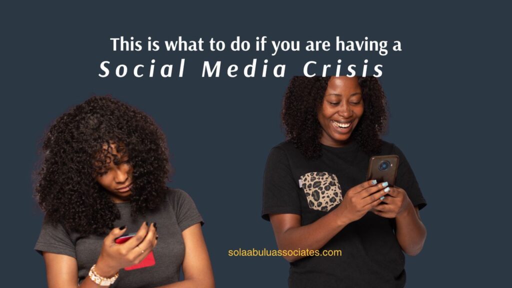 How to handle a social media crisis